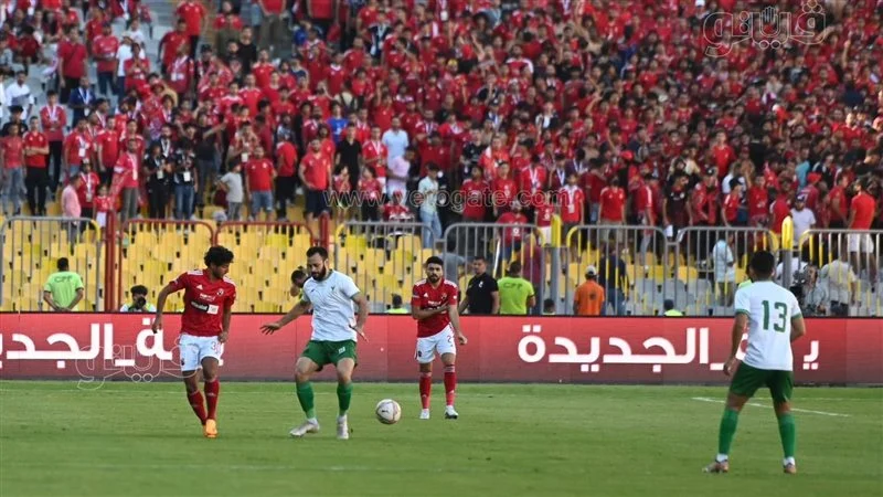 كأس مصر، 60 دقيقة استمرار التعادل السلبى بين الأهلى والمصري
